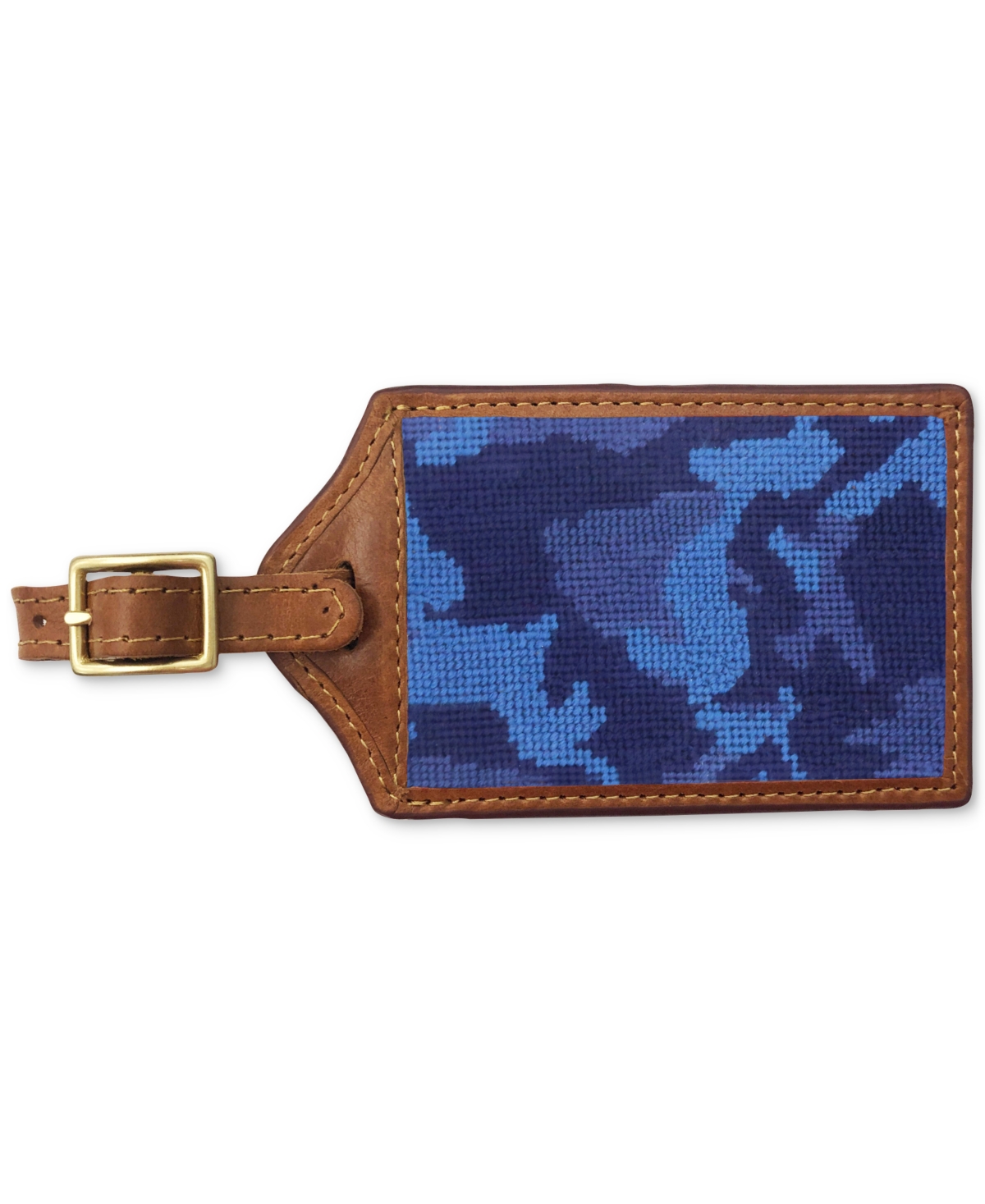 Men's Camouflage Luggage Tag - Navy