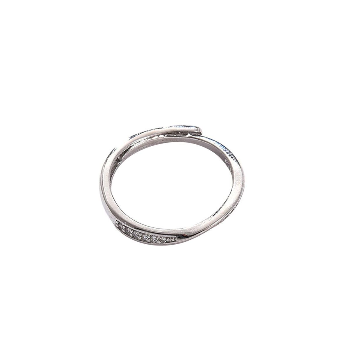 Twist Finger Ring - Silver