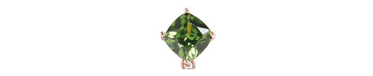 Sohi Crystal-hue Drop Earrings