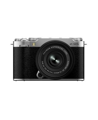 X-M5 Mirrorless Camera with XC 15-45mm f/3.5-5.6 OIS PZ Lens, Silver