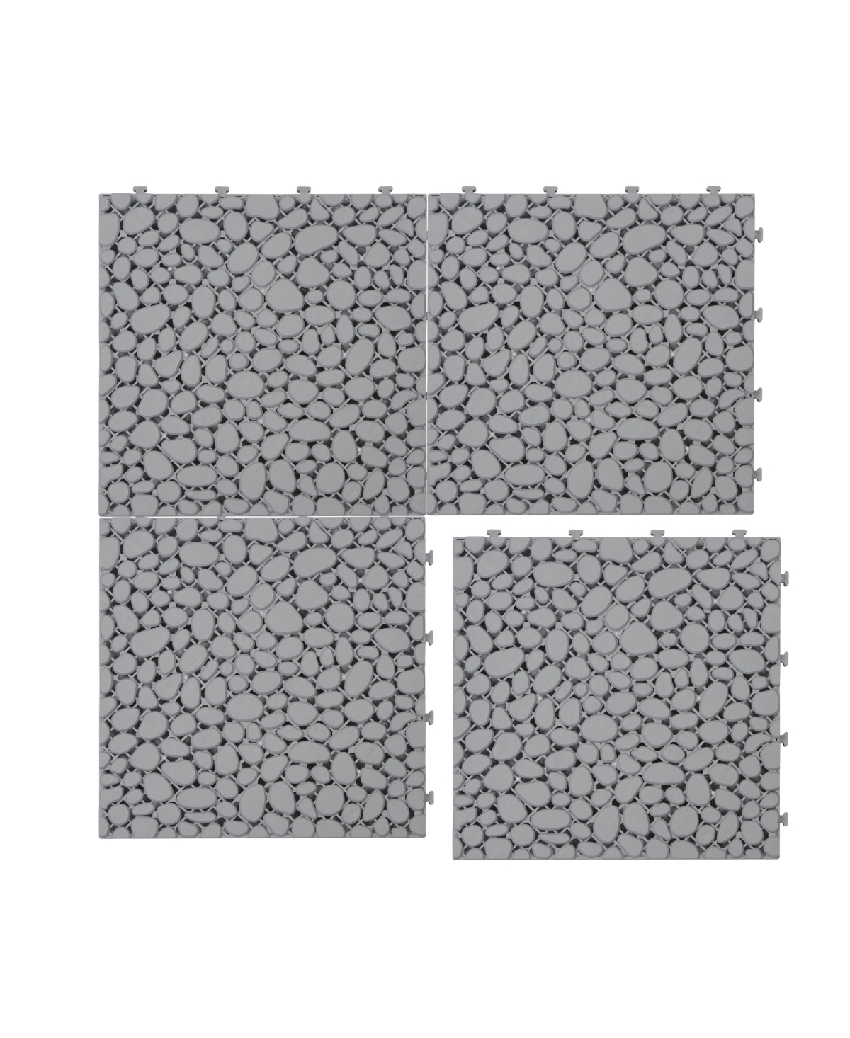 Gray Interlocking Deck Tiles - 12 Pack