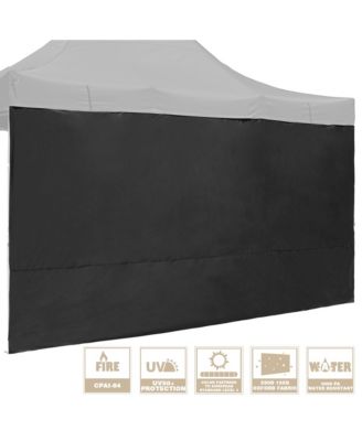 1 Pack Side Wall for 10x15 Ft EZ Pop Up Canopy Tent UV50+ Patio Sun