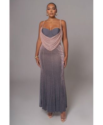 Women's Dusk Shimmery Nights Maxi Dress