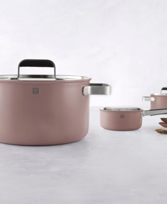 Pure Stainless Steel 6-Piece Pot Set