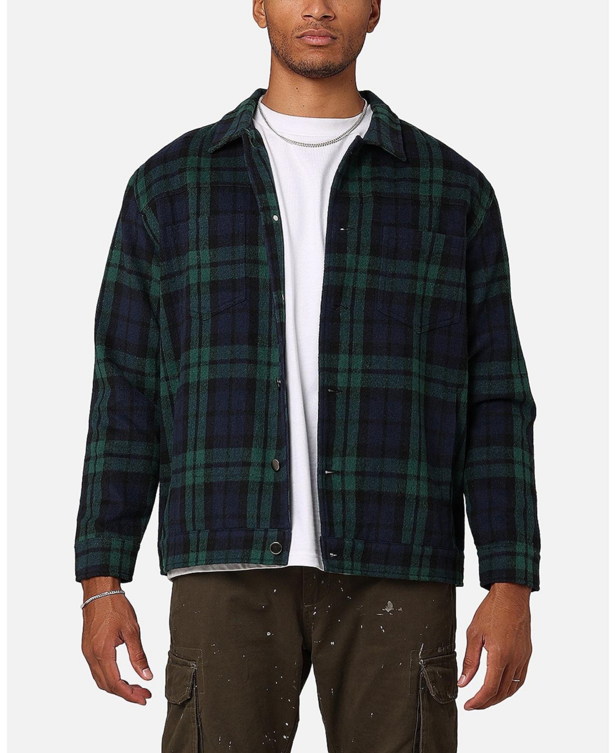 Men's Darby Plaid Shacket - Tartan