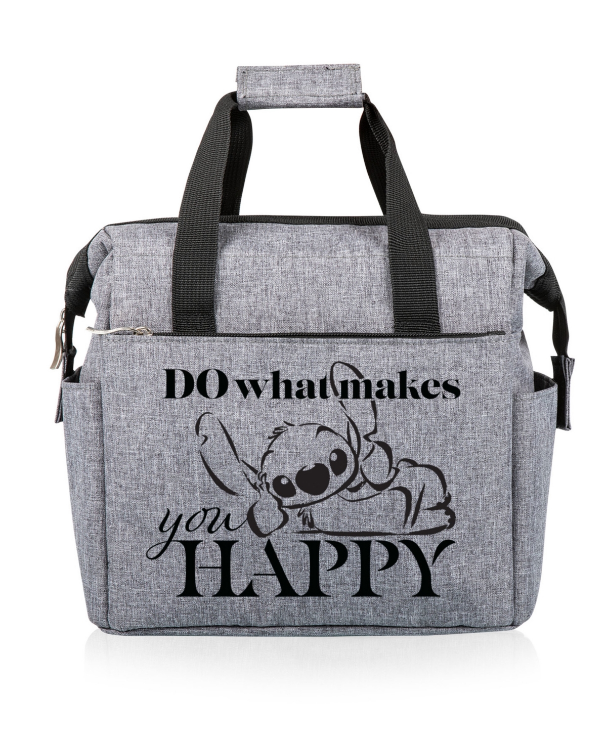 Disney Lilo and Stitch On The Go Lunch Cooler Bag - Heathered Gray