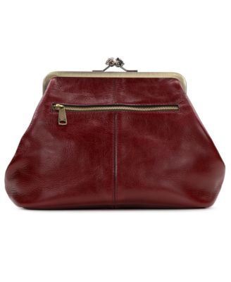 Medium Sofia Kisslock Leather Bag