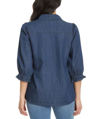 Women's Puff-Sleeve Shirt