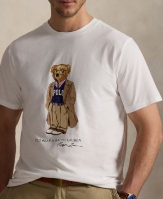 Men's Big & Tall Polo Bear Jersey T-Shirt