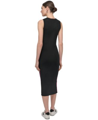 Women's Logo Ribbed Midi Sweater Dress