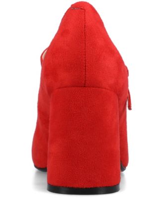 Women's Talani Block Heel T-Strap Pumps 