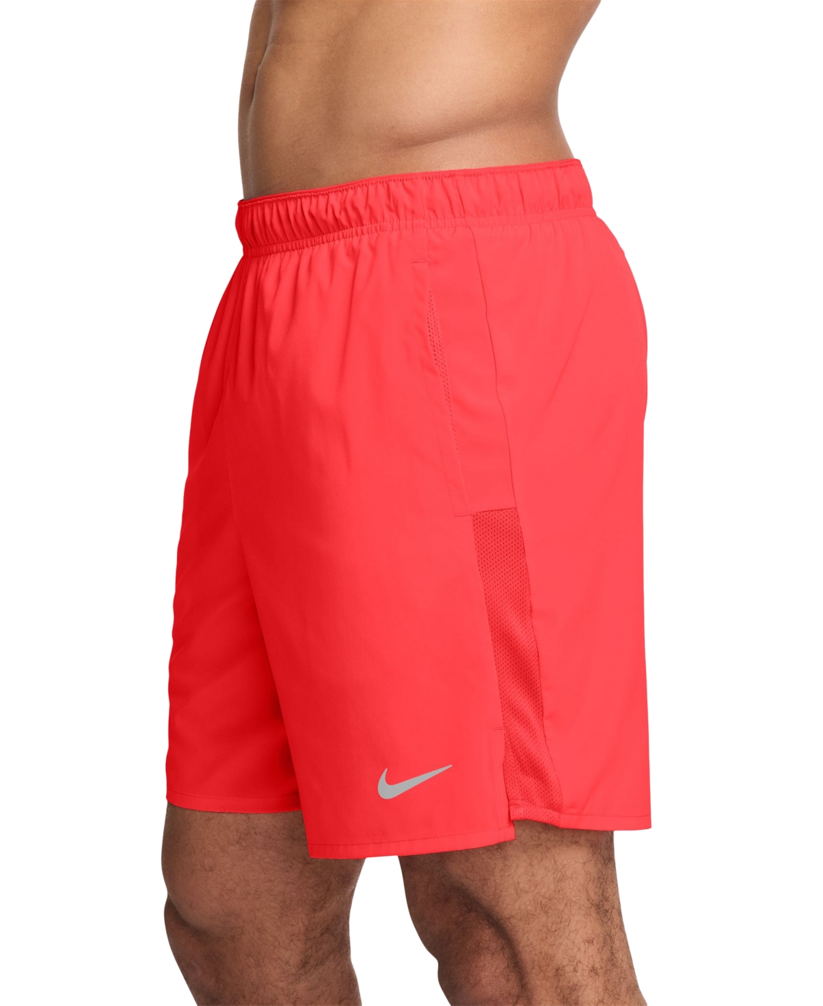 Nike Men's Challenger Dri-fit Brief-lined 7" Running Shorts In Red