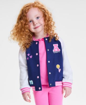 Epic Threads - Toddler Girls Knit Bomber Jacket