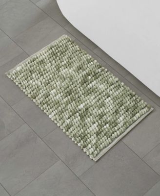 Space Dye Chunky Chenille Bath Rug, 17" x 24"