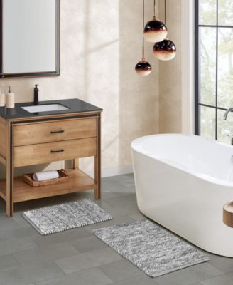 Space Dye Chunky Chenille 2-Pc. Bath Rug Set