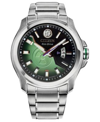 Citizen - Men's Hulk Silver-Tone Stainless Steel Bracelet Watch 43mm