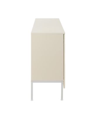 Curved Door Sideboard - Elegant Storage for Living Spaces