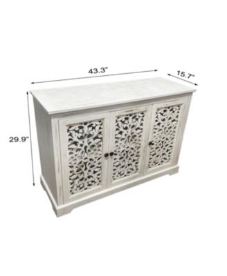 Antique Carved Sideboard Cabinet