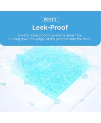 Kproduct4u Mung Mung Absorbent Upcycled Pulp pee Pads for Dogs - White, 20" x 16" (Small), 50 PCS