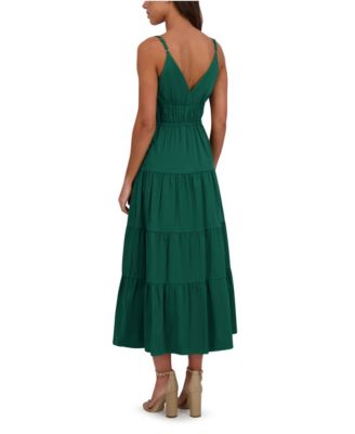 Women's Sleeveless V-Neck A-Line Dress