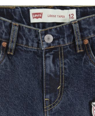 Big Boys Stay Loose Tapered Fit Patch Jeans
