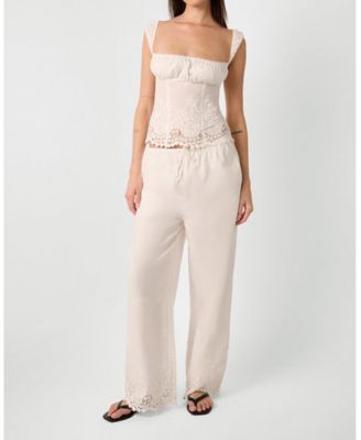 Women's Wide Strap Ruched Cup Corset