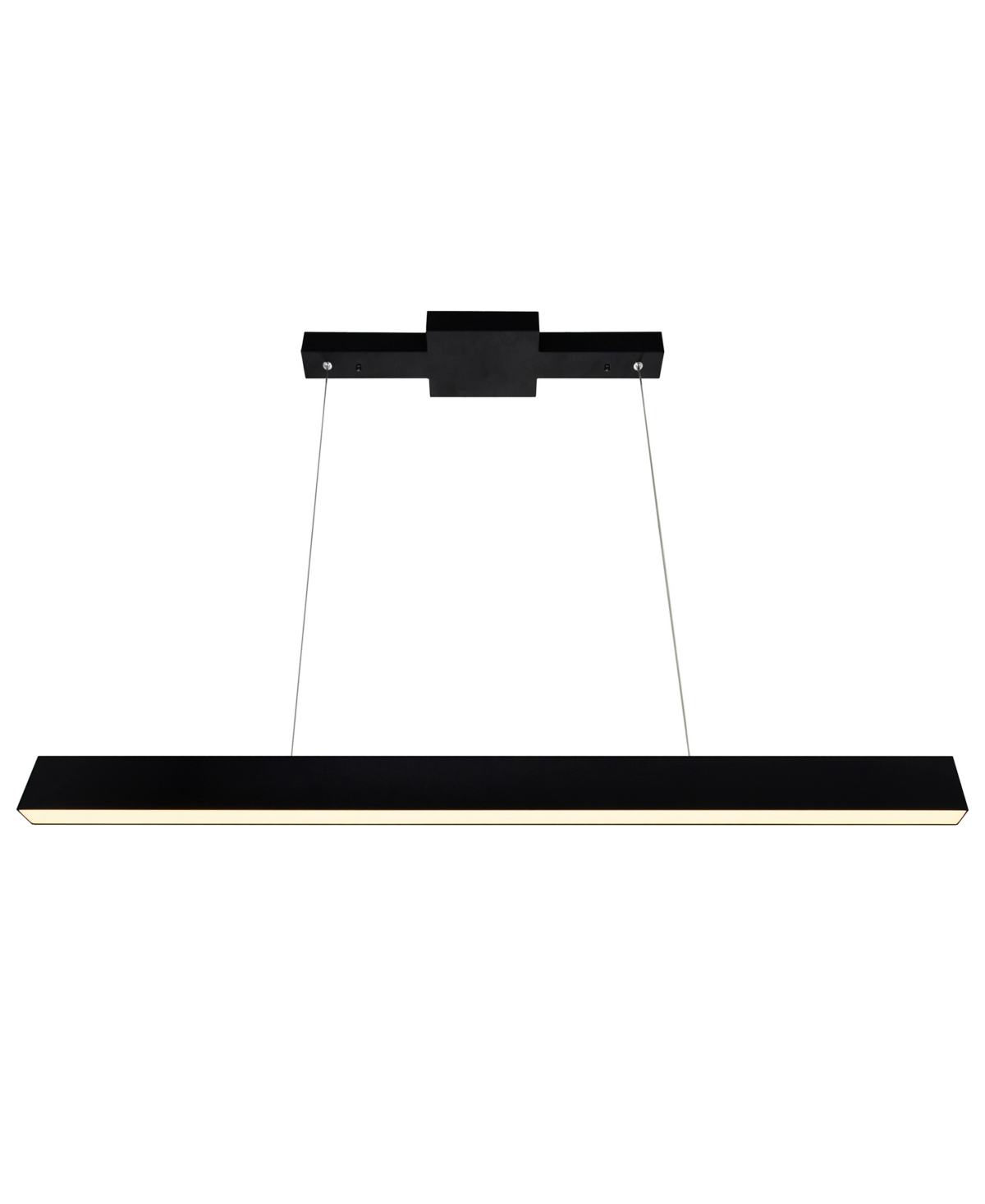 Cwi Lighting 47" Metal Pienza Led Integrated Chandelier