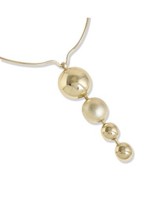 Circular Drop Necklace