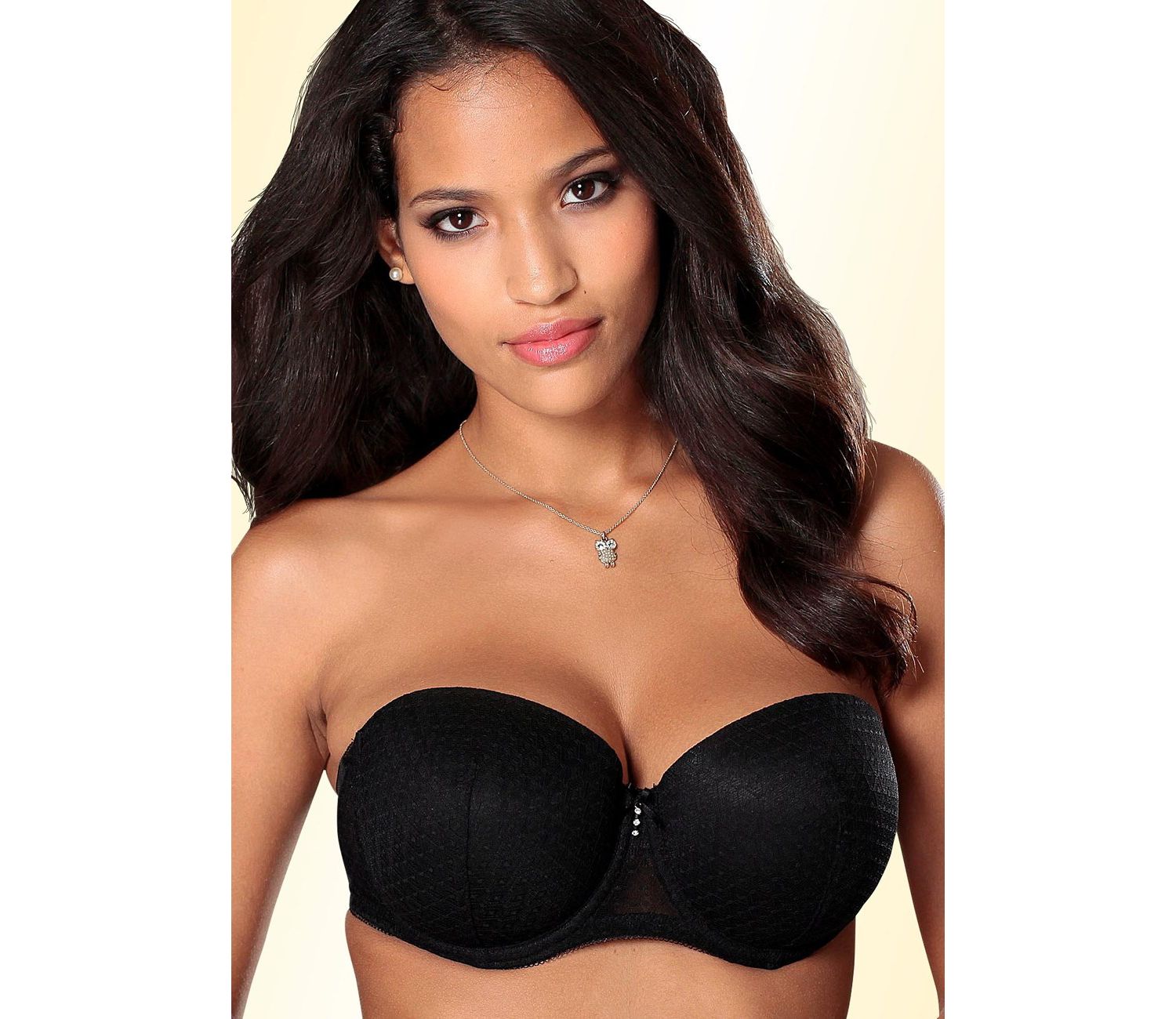 Women's Multiway Strapless T-Shirt Lightly Padded Strapless Bra
