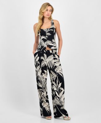 GUESS - Women's Jemma Wide-Leg Pants