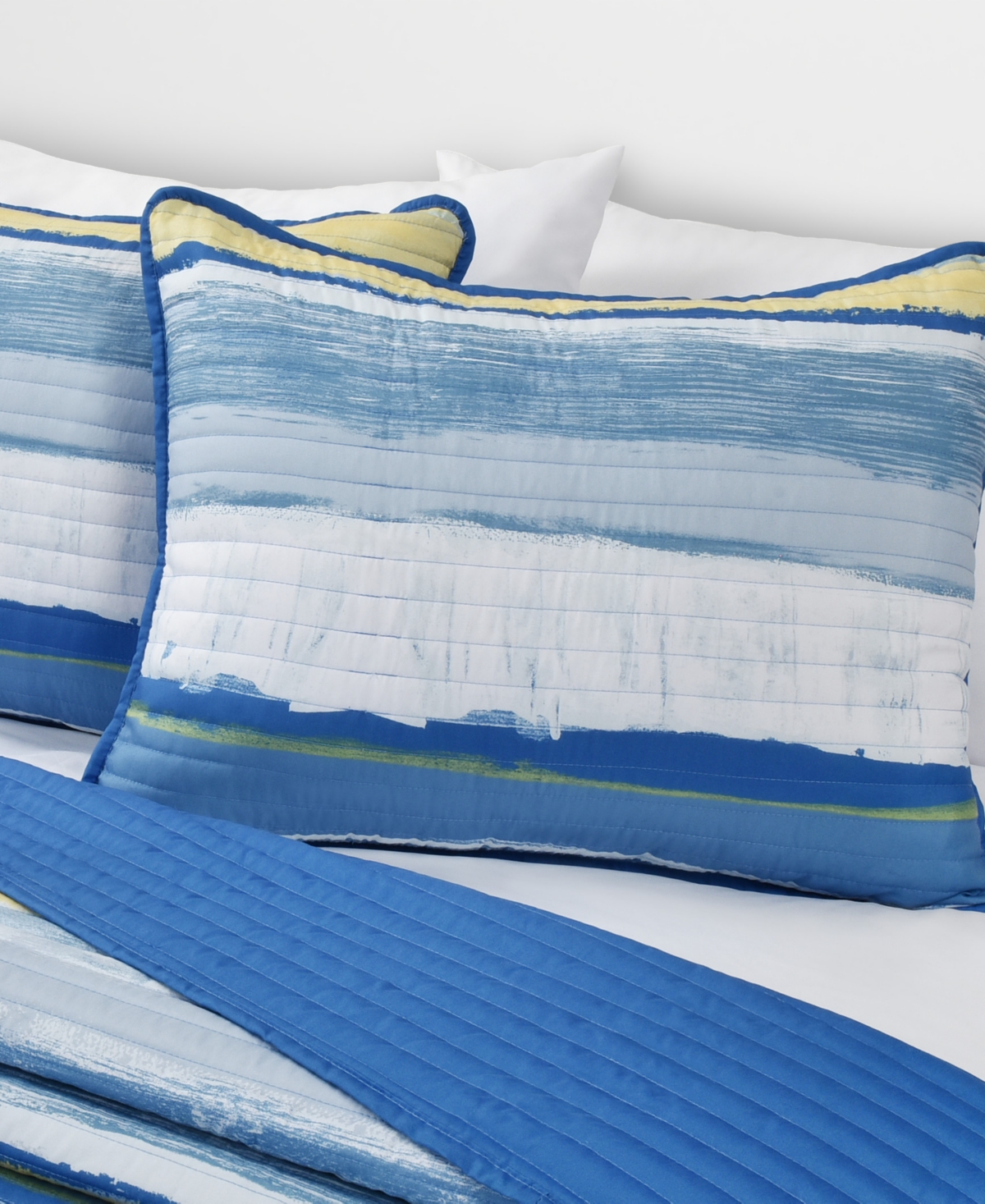 J By J Queen Bold Seashore 3-pc. Quilt Set, Full/queen