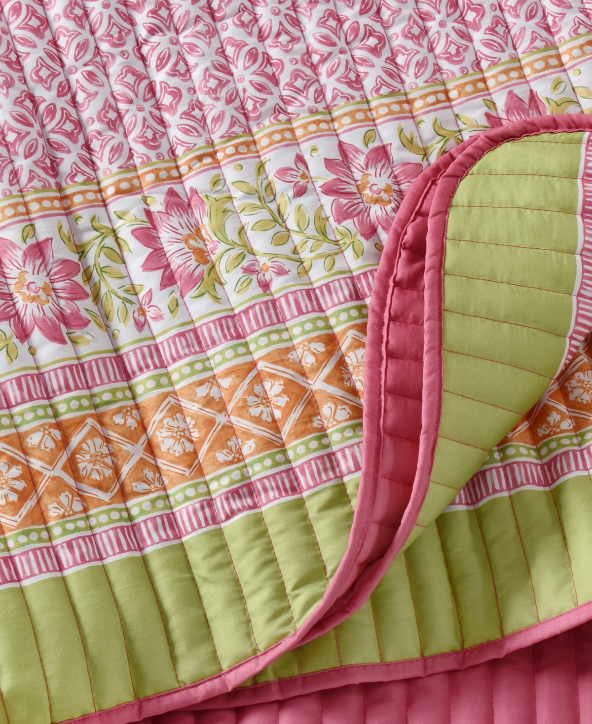 J By J Queen Bold Shiloh 3-pc. Quilt Set, Full/queen