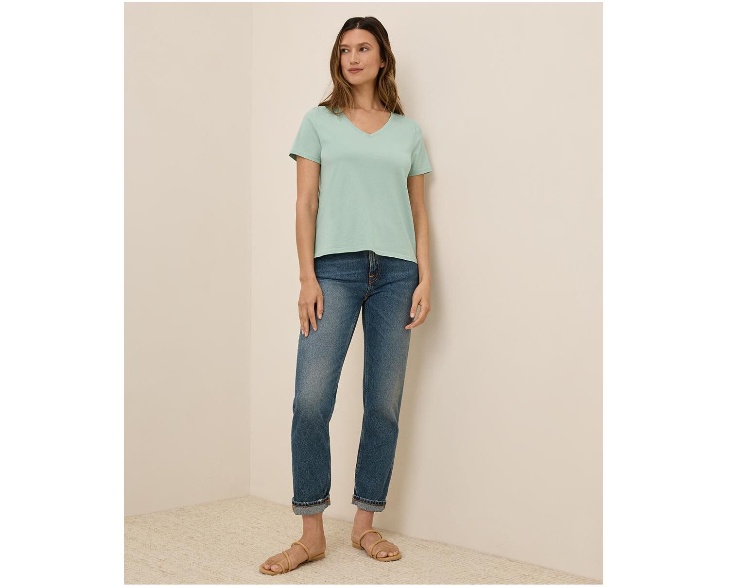 Women's Softspun V-Neck Tee