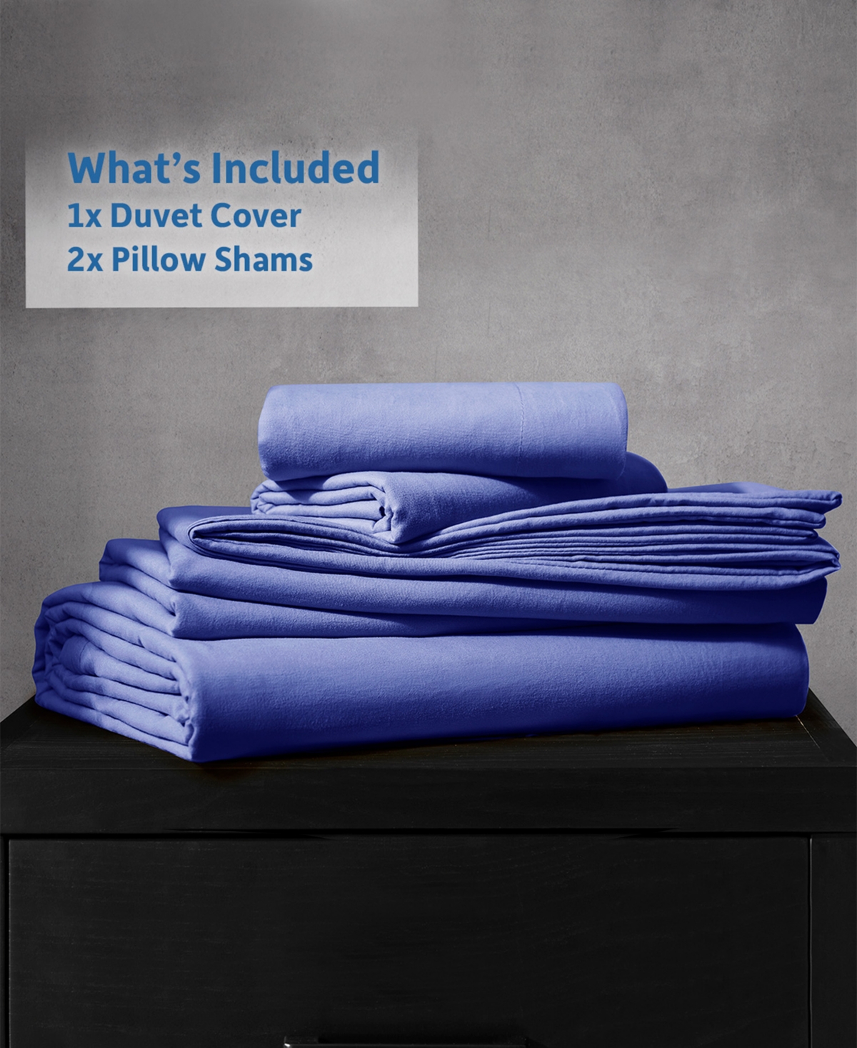 Nestl Ultra Soft Prewashed 3-pc. Duvet Cover Set, California King