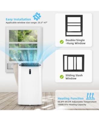 14000 BTU(Ashrae) Portable Air Conditioner with APP and WiFi Control