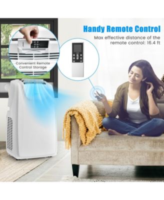 12000 BTU(Ashrae) Dual Hose Portable Air Conditioner with Remote Control