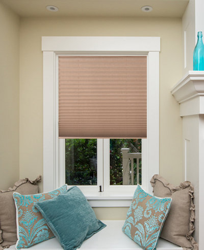 Tool Free Installation! Redi Shade Light-Blocking Pleated Shade Collection