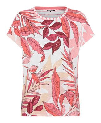 Women's Leaf Print T-Shirt