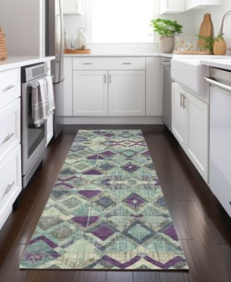 Chantille Machine Washable ACN1311 2'3"x7'6" Runner Area Rug