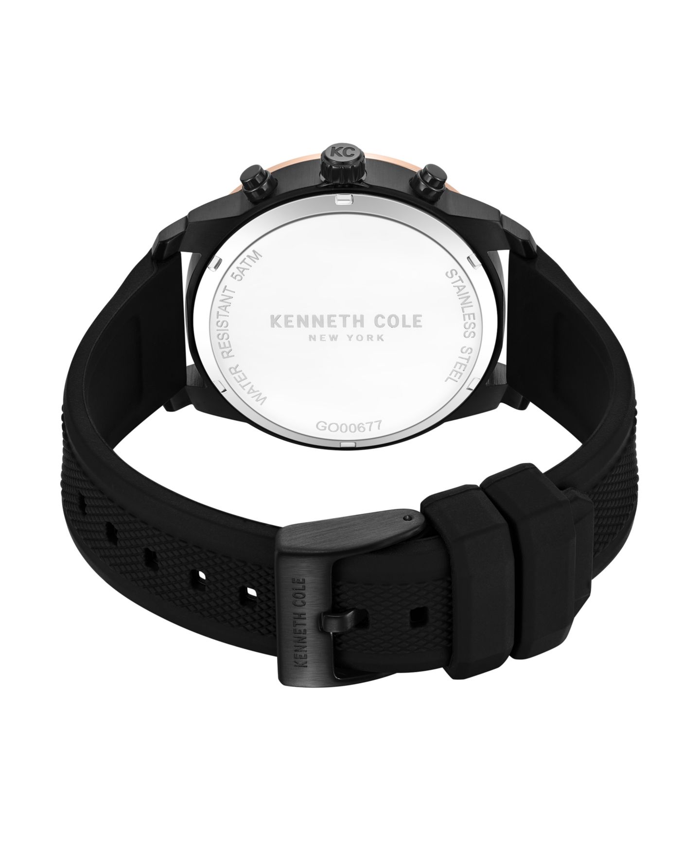 Мужские часы Kenneth Cole New York Chronograph Watch, 44mm — фото 2