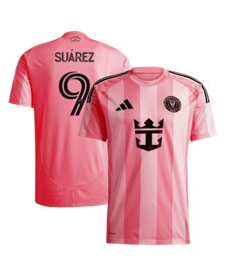 adidas - Men's Luis Suarez Light Pink Inter Miami CF 2025 Euforia Replica Player Jersey