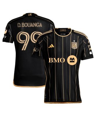 adidas - Men's Denis Bouanga Black LAFC 2024 Primary Authentic Player Jersey