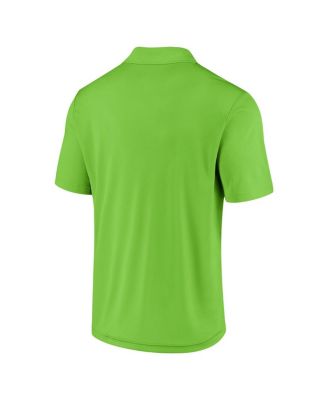 Men's Neon Green Seattle Seahawks Component Polo Shirt