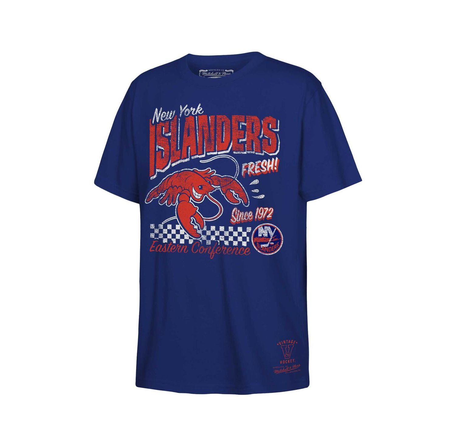 Big Boys and Girls Royal New York Islanders Concession Stand T-Shirt