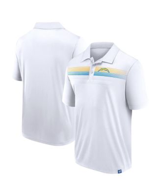Fanatics - Men's White Los Angeles Chargers Big Tall Sublimated Polo Shirt