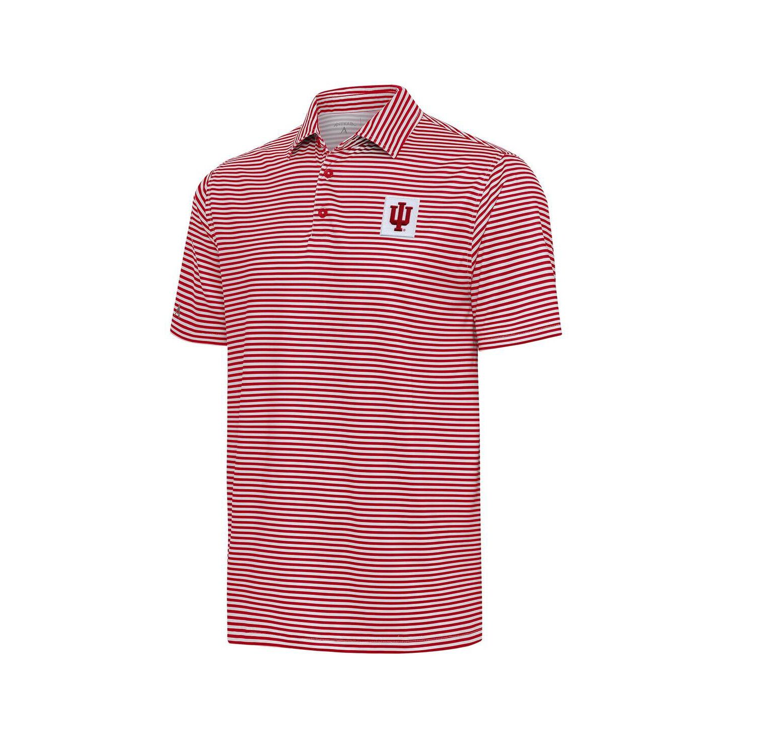 Men's Crimson Indiana Hoosiers Skills Polo Shirt