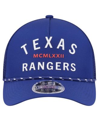Men's Royal Texas Rangers Minimalist 9FORTY A-Frame Adjustable Hat