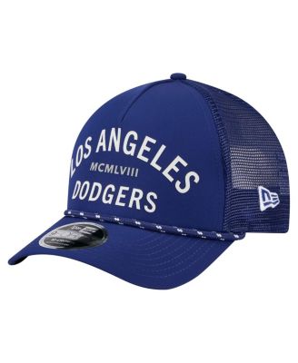 New Era - Men's Royal Los Angeles Dodgers Minimalist 9FORTY A-Frame Adjustable Hat