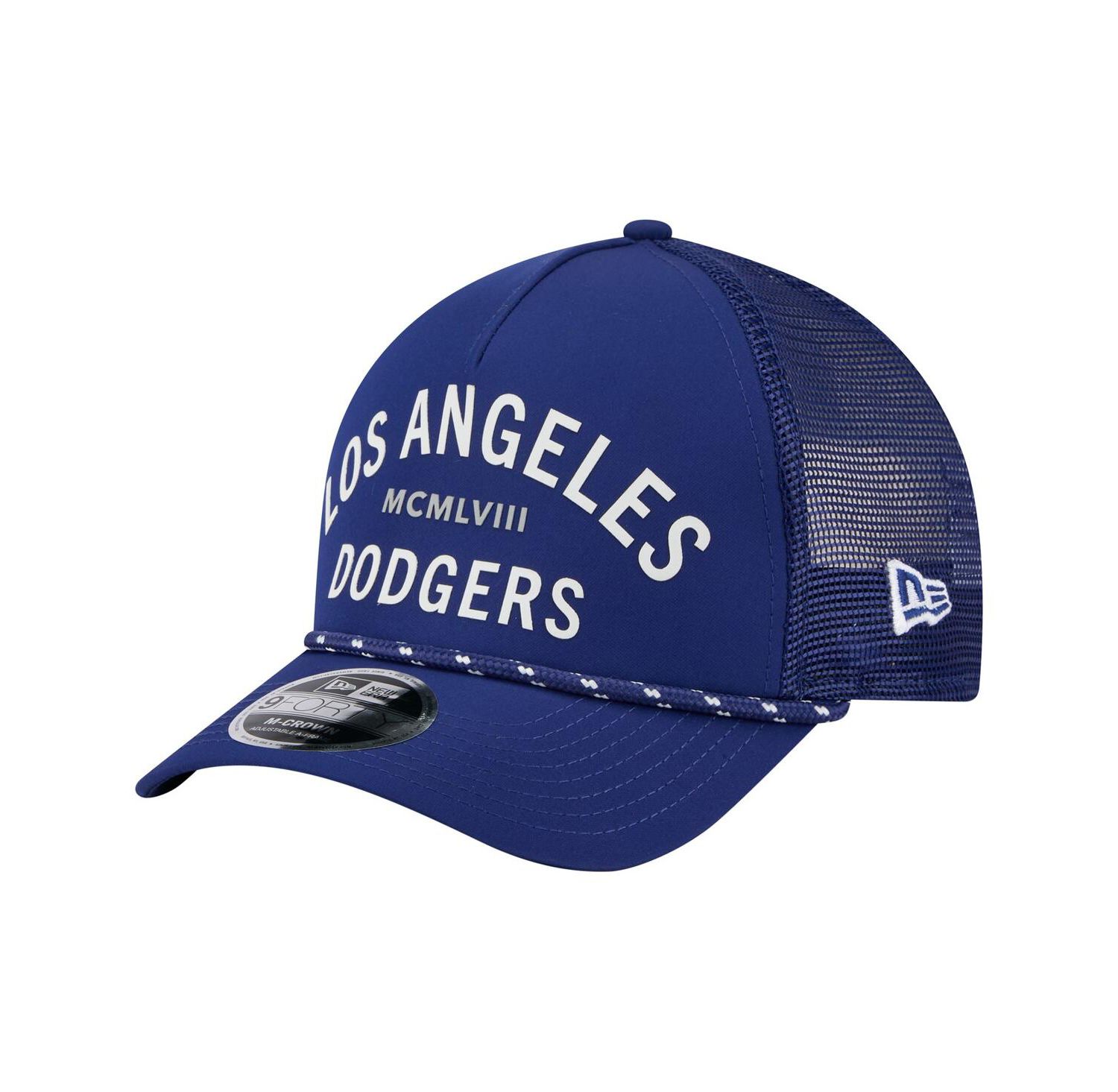Men's Royal Los Angeles Dodgers Minimalist 9FORTY A-Frame Adjustable Hat