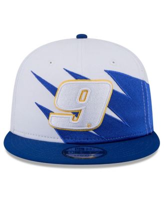 Men's Blue Chase Elliott Jagged 9FIFTY Snapback Hat